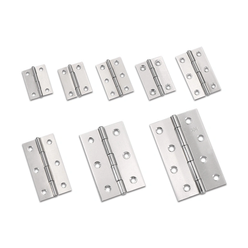 1.5/2/2.5/3/4 Inches Small Wooden Box Pivot Casement Door Stainless Steel Flat Hinge for Heavy Duty Hardware