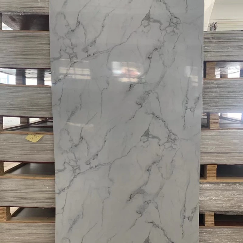 Factory Direct Sell Flexible High Glossy PVC UV Marble Sheet