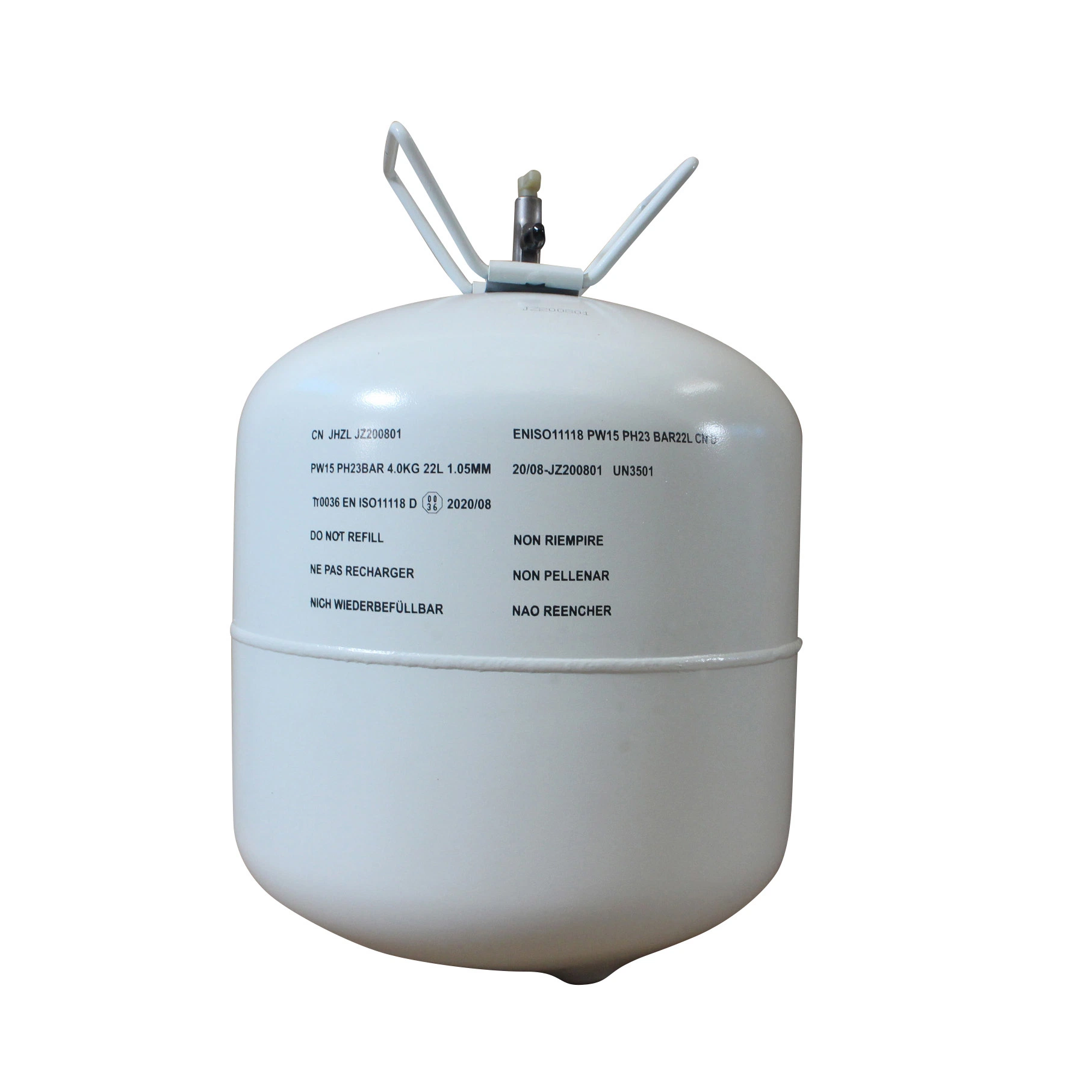 Steel Disposable Gas Tank 22L/13L/7L