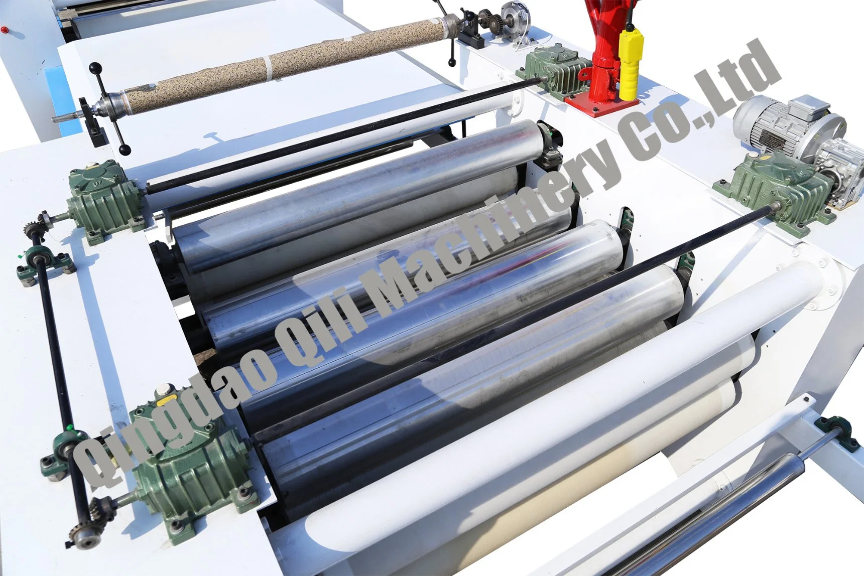 Automatic Paper / PVC Laminating Machine for MDF Board and Other Woodworking Paper Sticking Line