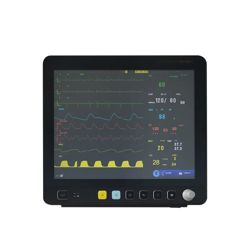 Mn-Pm004 Multiparameter Monitor Clinical Battery Recorder Bedside Patient Monitor