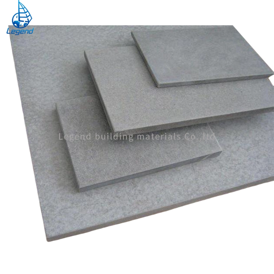 Water Damp Proof Factory Supply Tapered Edge Decorative Cement Fiber Wall Board 2400X1200