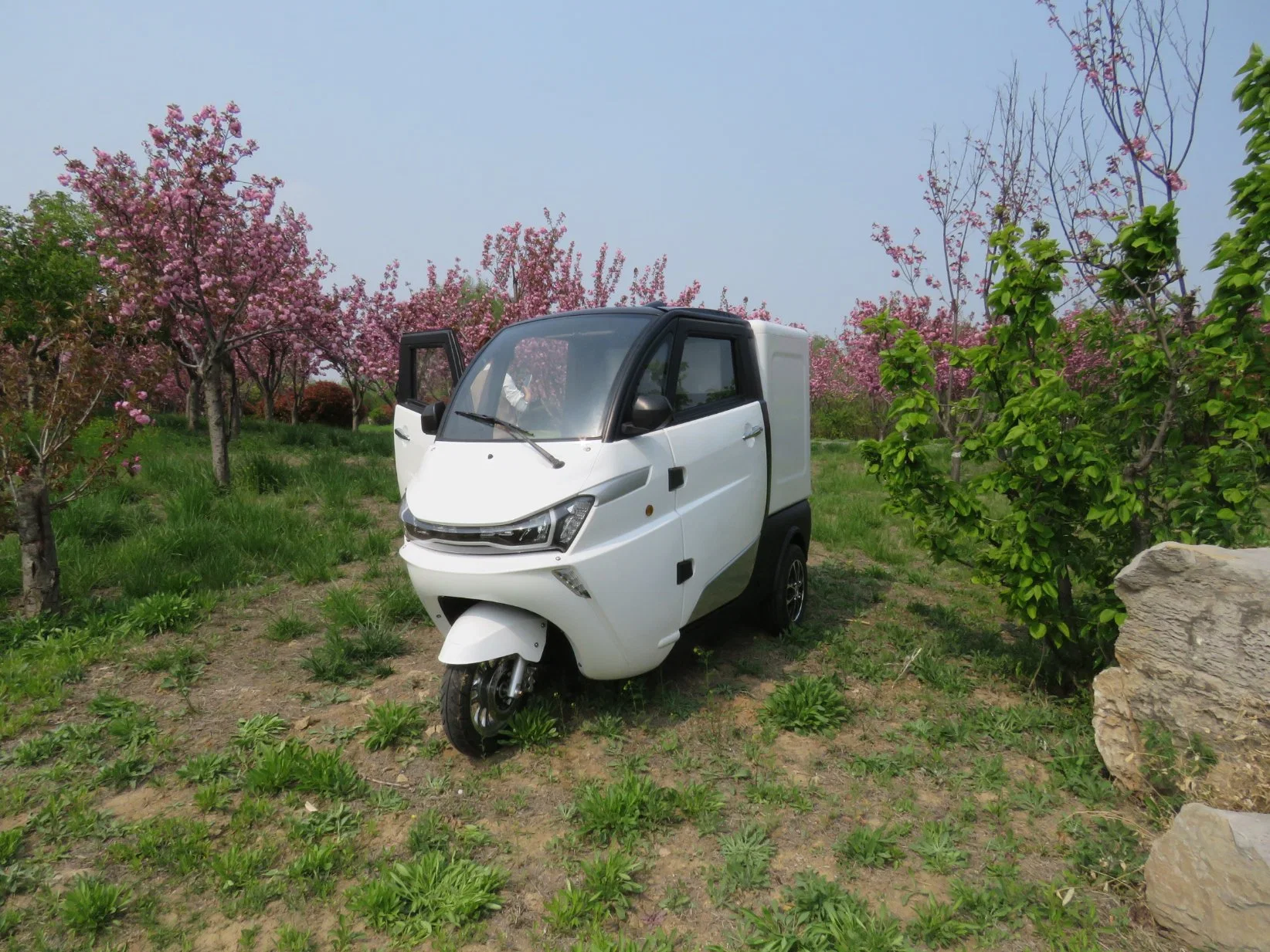 3 Rueda Electric Cargo Expreso coche pequeño camión eléctrico