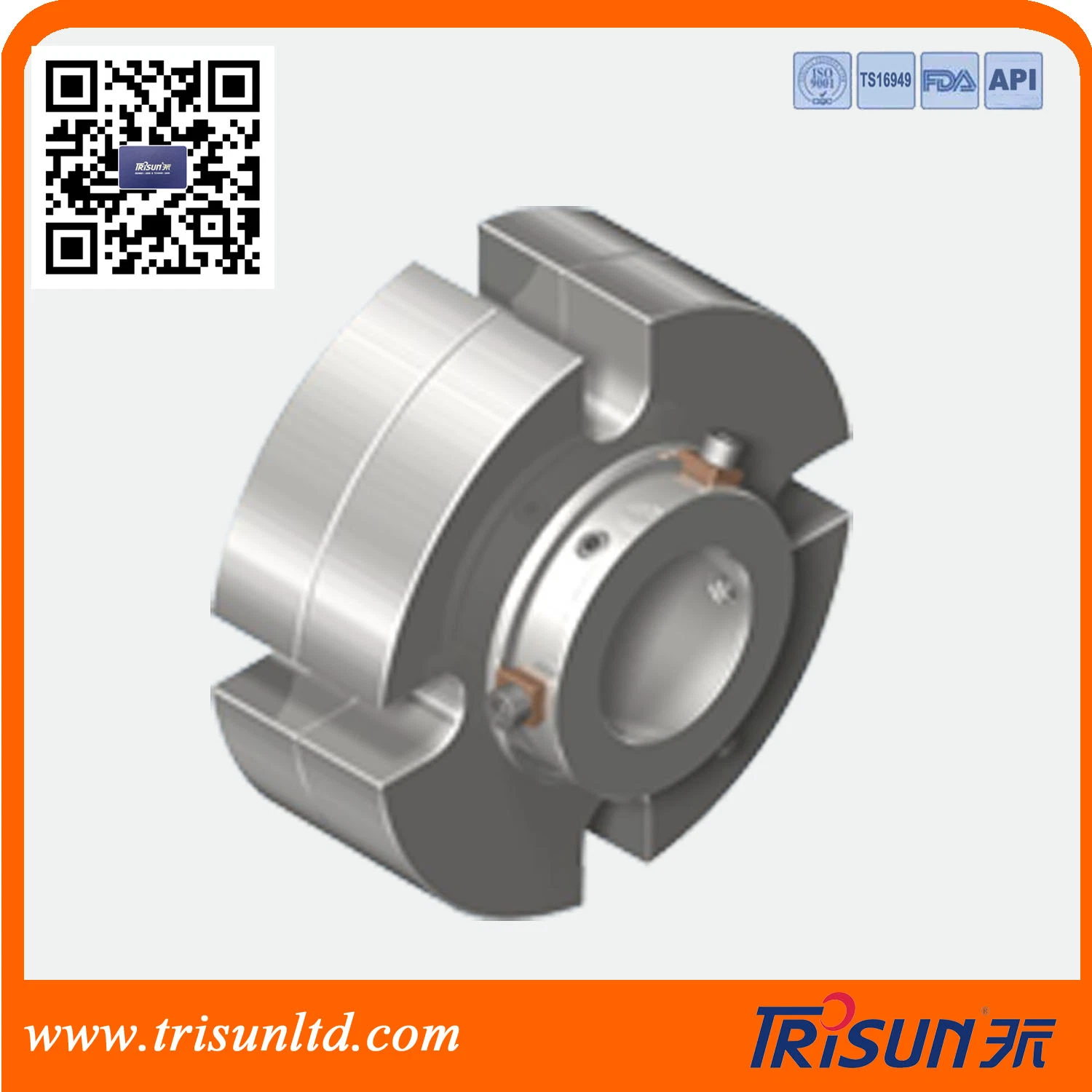 Mechanical Seal, John Crane, Flowserve, Chesterton 180, Trisun Cartridge Seal Tssc-C03, Pump Seal, Motorcyle Parts, Pump Cnp, Pump Diffuser, Rubber Prod