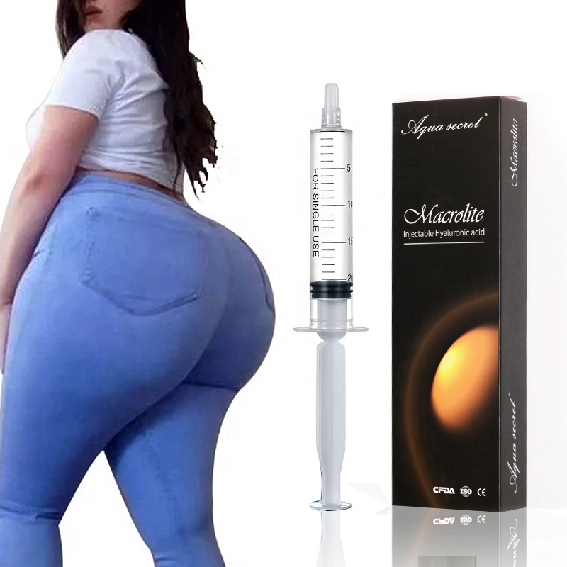 Aqua Secret entrecruzado Hylauronic ácido Hialurónico relleno Dermal 10ml Inyectable para Butt