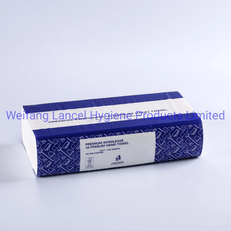 Fold Tray Disposable Interfold Tissue Hand Paper Towel