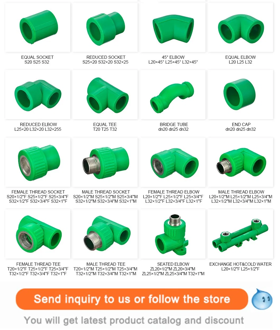 IFAN Rohrverschraubungen Fabrik Pex PPR PVC Messing Verschraubung Messing PE-Ventilarmaturen