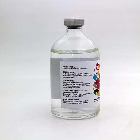 Veterinaty Medicine for Animals Ivermectin Injection for Animal Cure and Health Care