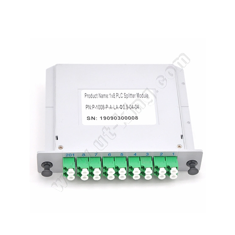 16 Ports Gpon Optical Splitter 2X16 LC APC Cassettes Box Splitter