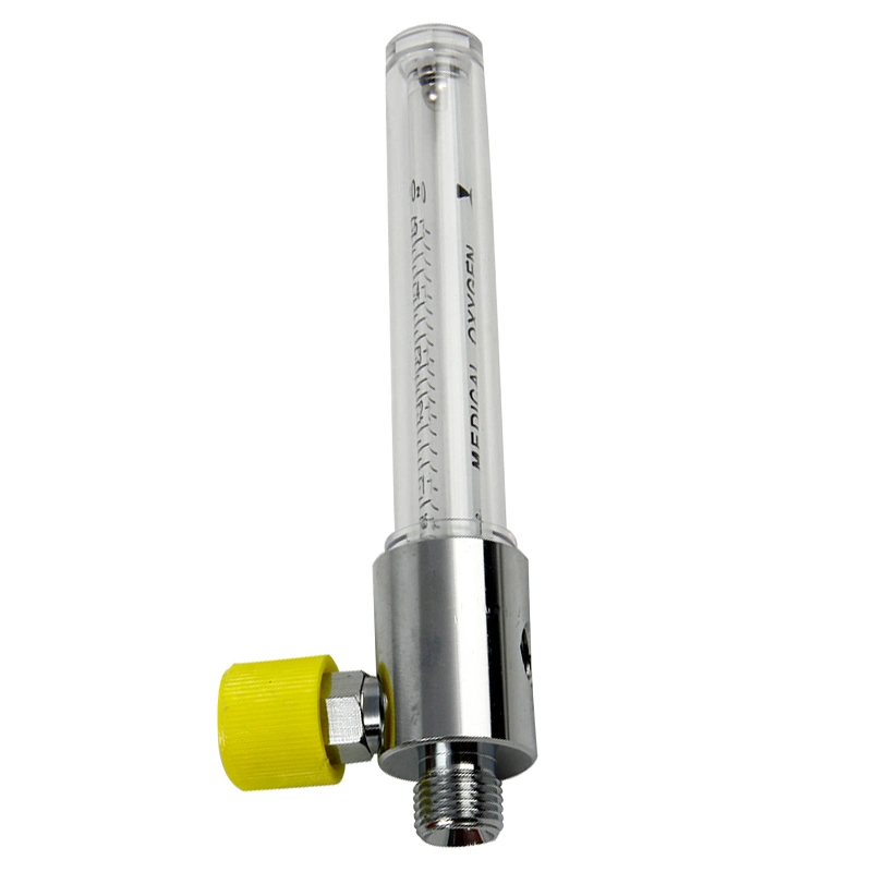 Wall Type Medical Air Flow Meter and Matched Ohmeda/Diss/Chemtron Adapters