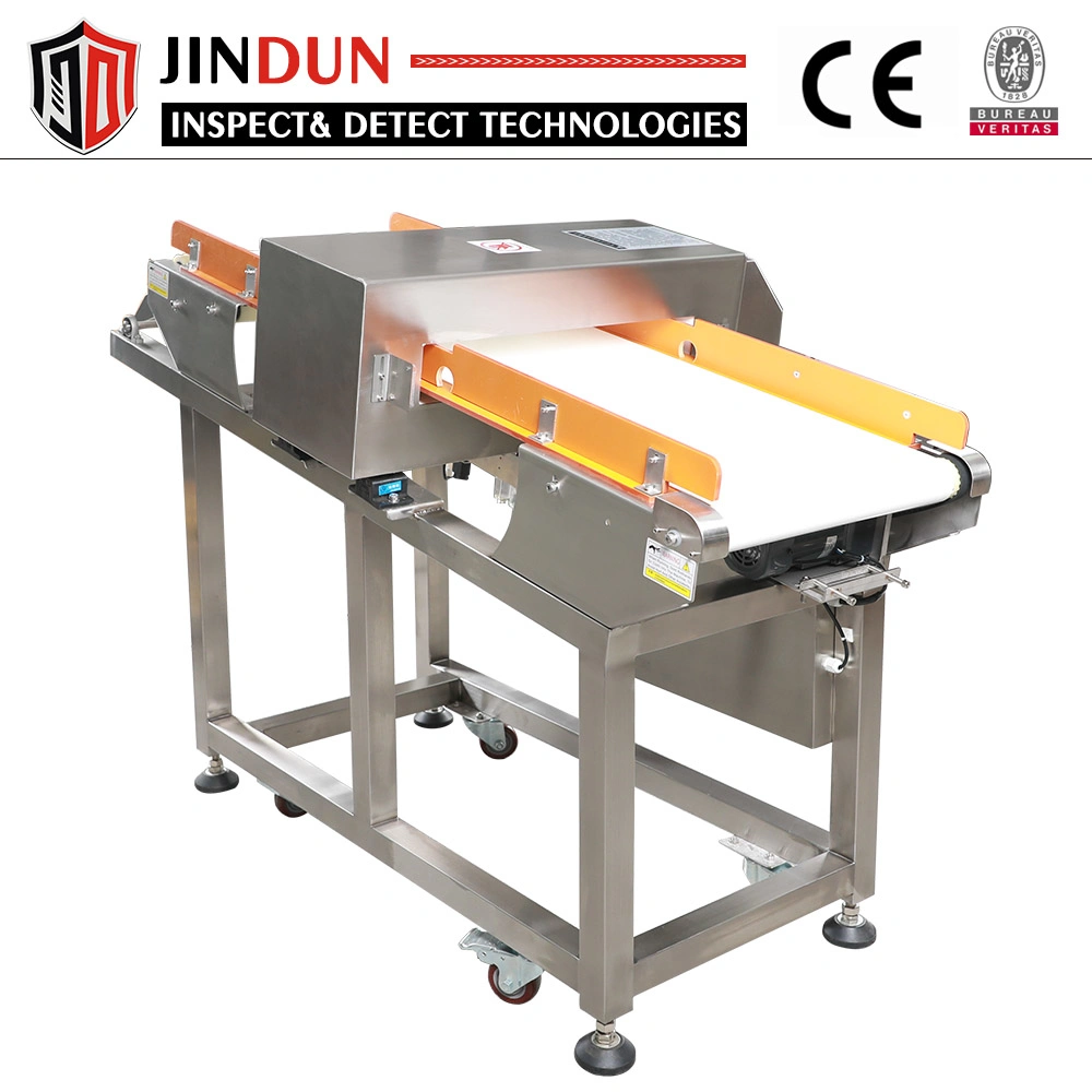 Factory Hot Sale Food Processing Industrial Metal Detector with Auto Rejector