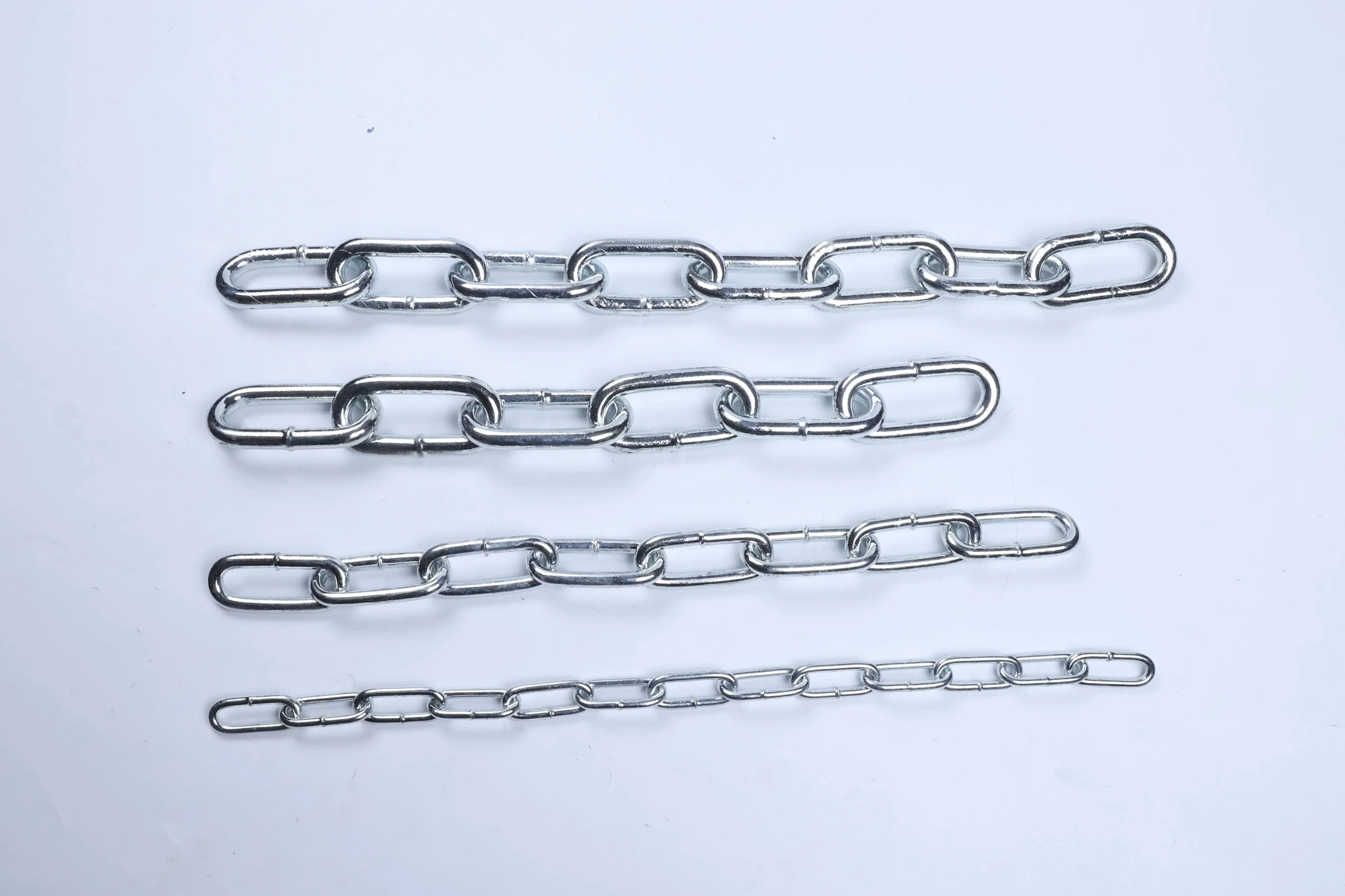 DIN766 Short Link Chain Steel Welded Galvanized