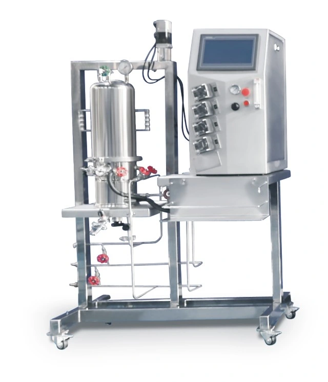 Parrallel Mini Glass Fermenter Enzyme Bioreactors as Drugs Bioreactor Selection