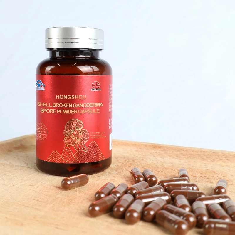 Wholesale/Supplier Supply Ganoderma Lucidum Spore Powder Capsules Reishi Mushroom