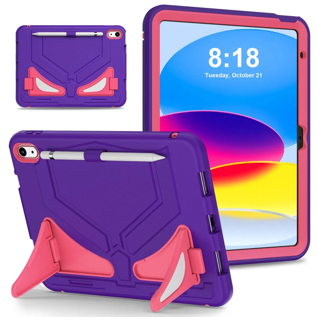 Silicone iPad Case Tablet Protective Cover for 10.9-Inch