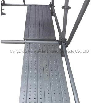 Hot Sale Factory Price Good Quality Scaffolding Plank Plate Scaffolding Pre Galvanized Catwalk Used Hook Catwalk Scaffolding Stair