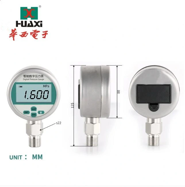 Photoelectric Induction Electric Contact Pressure Gauge with Lasted Type Diameter Commercial Electric Contact Pressure Gauges