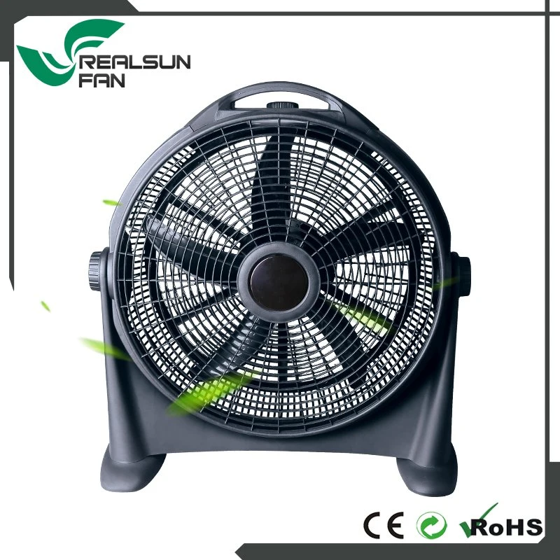 18inch (45cm) Box Fan Air Circulator Fan in New Design with Banana Blades