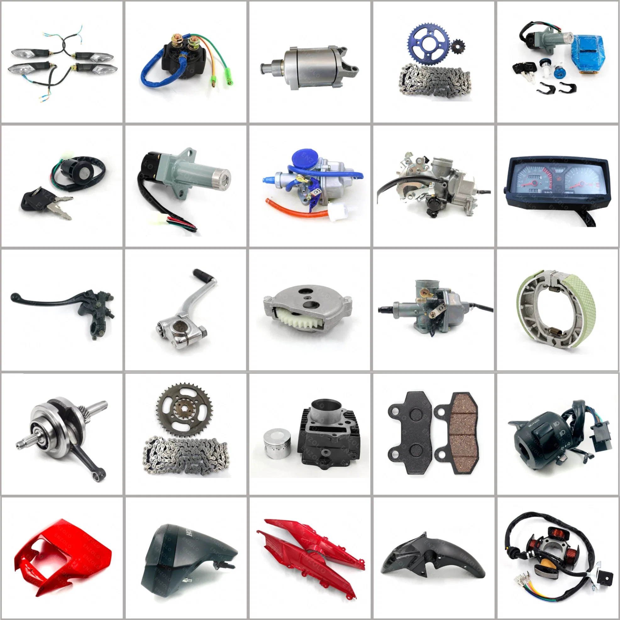 Motorcycle Parts for Honda C70/Jh70/C90/C100/Dy100/C110/CD110/Lf110/Cg125/Cgl125/Cg150/Cg200/Cg250/Cg300/Nxr125/Crf230/Xr150/XL185/XL200/Biz100 Spare