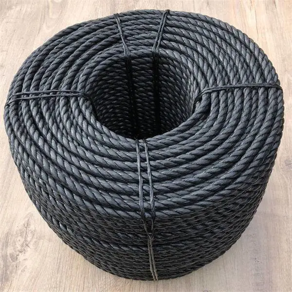 Factory Hot Sale 4 Strands 12mm Packing Twist Polyester Nylon Multifilament Plastic Manufacturer PP Fishing Rope