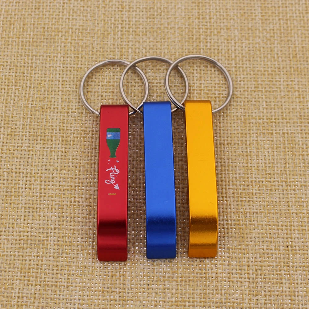 Custom Company Logo Aluminum Bottle Opener with Cheap Price