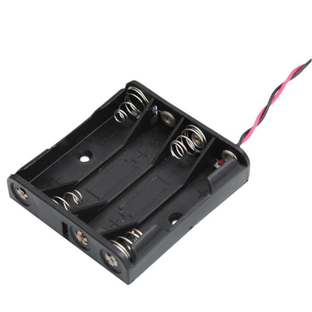 6V 4 AAA Battery Holder with Lead Wires