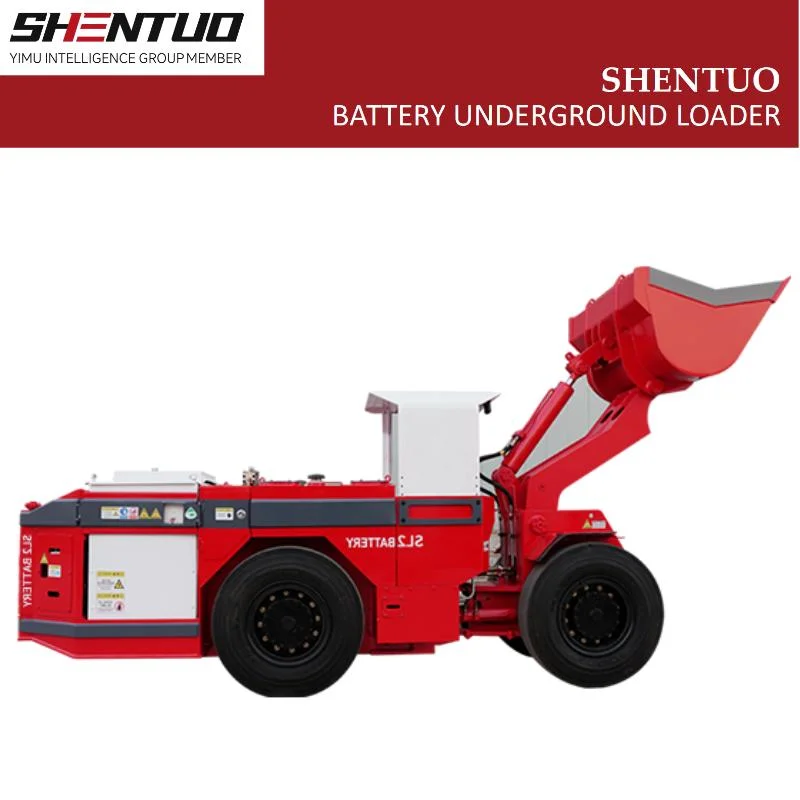 SL02 Battery 2ton 3ton Battery Driven Wheel Underground Mining Loader Underground LHD