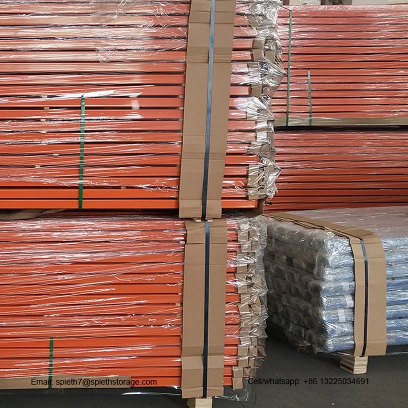 Ral2004 poutre caisson pour rack de stockage de rayonnage à palettes racks d'entrepôt