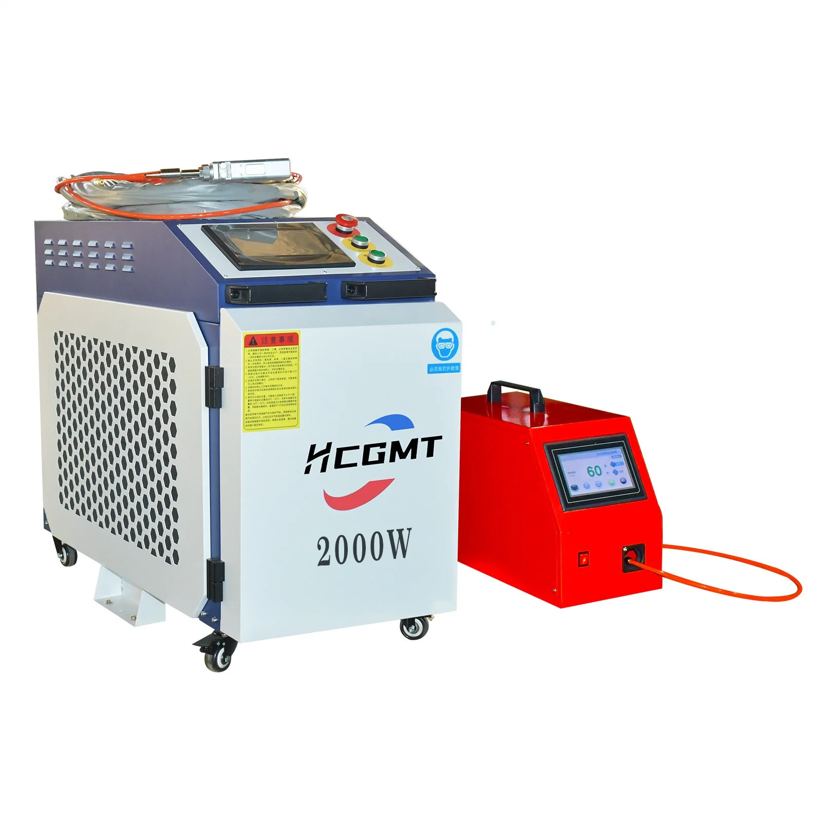 Hcgmt&reg; 2000W Portable Fiber Laser Welding Machine Carbon Steel Metal Processing Equipment