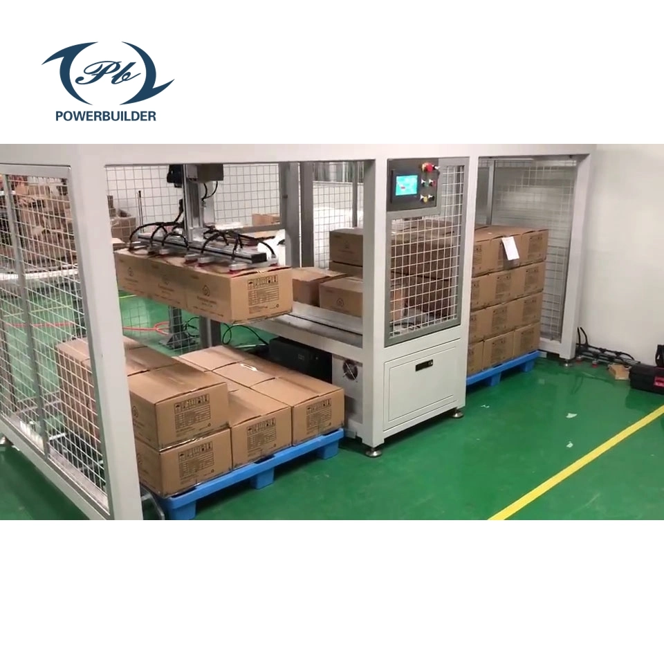 Hohe Produktivität Industrielle Automatische Palettierung Box Beutel Palettiermaschine Roboter System