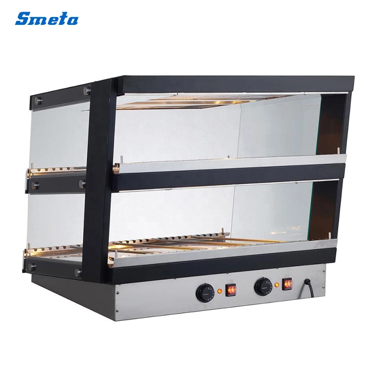 Smeta 152L Hot Cabinet Food Warming Machine Showcase for Chicken