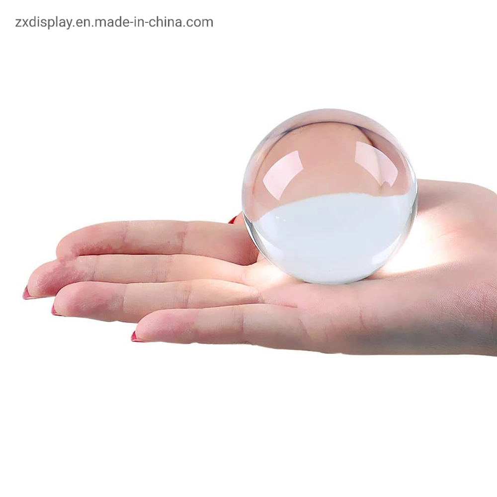 Wholesale/Supplier 1.5cm to 13cm Diameter High quality/High cost performance Clear Solid Acrylic Crystal Ball