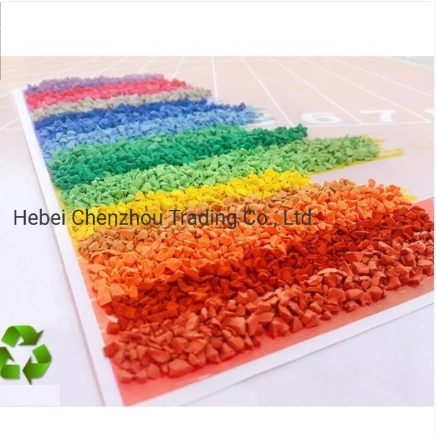 Colorful Wet Pouring EPDM Granules Rubber Flooring for Playground