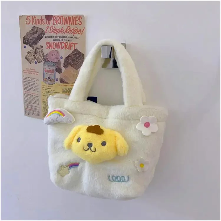 Sanrio Reusable Shopping Bags Kuromi My Melody Crossbody Handbag