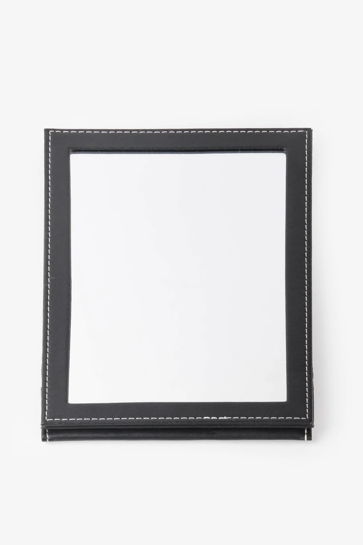 New Folding Desktop Portable PU Leather Makeup Student Dormitory Desktop Vanity Mirror