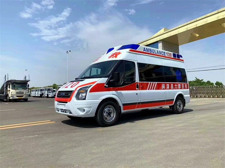 Factory Price New Medical Ambulance Emergency Patient Transit Ambulance Car