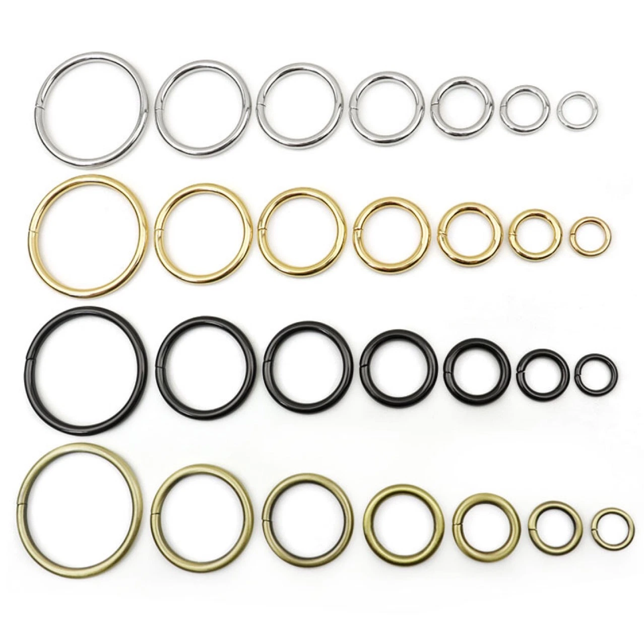 Women's Handbag Accessories Metal Large Circle Ring Buckle