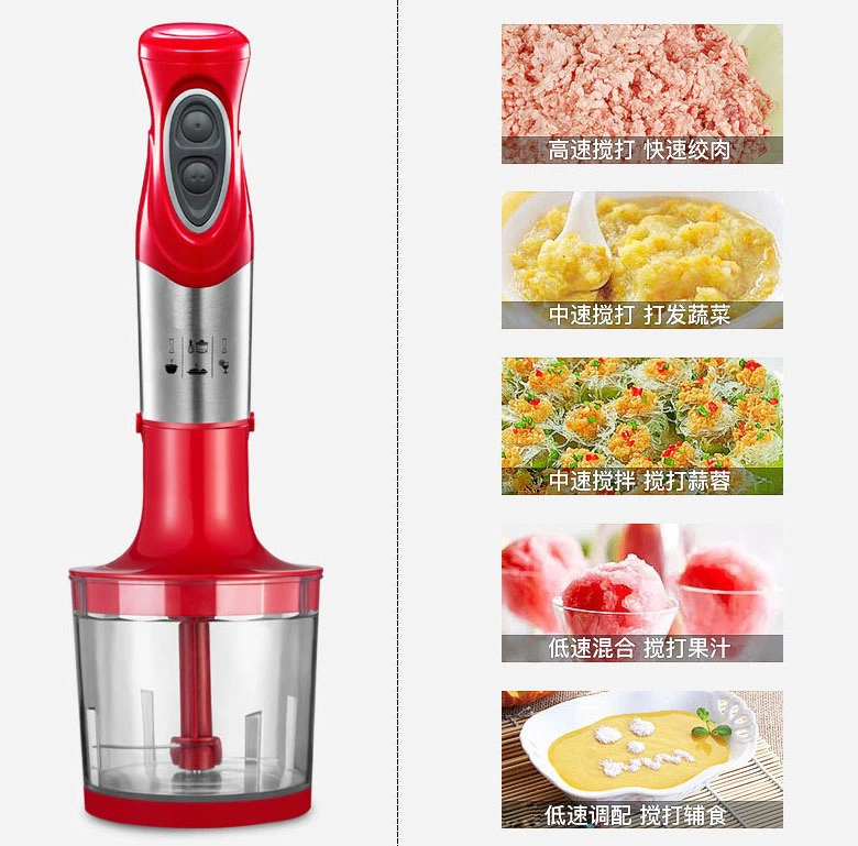 3 in 1 Electric Stick Hand Blender Food Fruit Vegetable Blender Machine