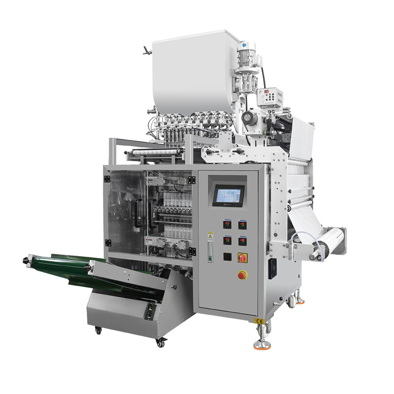 Automatic 6/8/10/12 Lanes Multi Line Sugar 3 in 1 Coffee Pharmaceutical Powder Sachet Filling Packaging Machine1