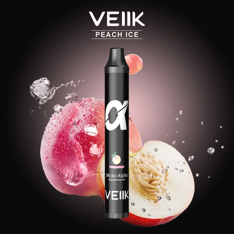 2021 Meilleure vente de gros Veiik E cigarette Micko Alpha 600 bouffées Pen narguilé