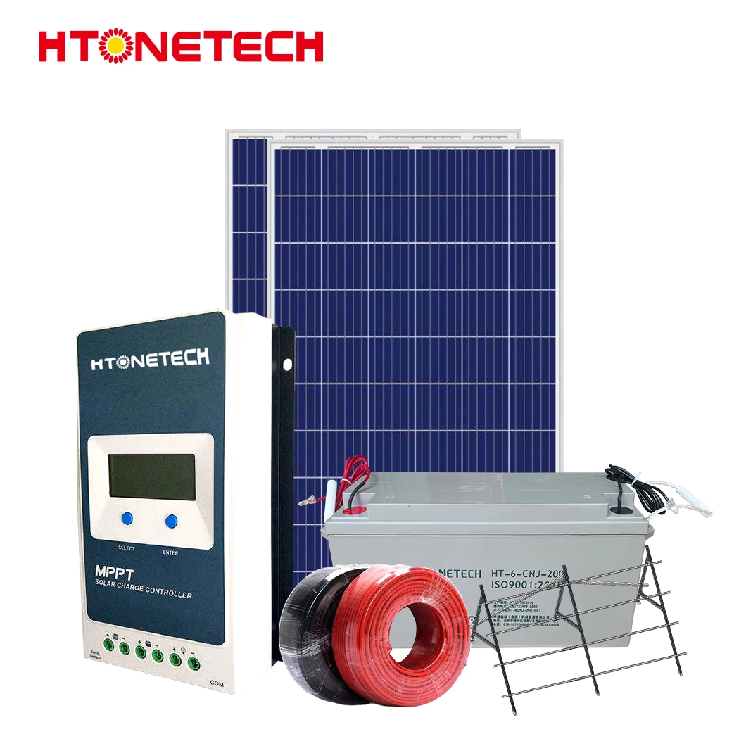 Htonetech 10kVA off Grid Solar System Lieferanten China 5kw 143kw Batterie-Backup-Solarstromsystem mit Solar-Wasserpumpe Controller