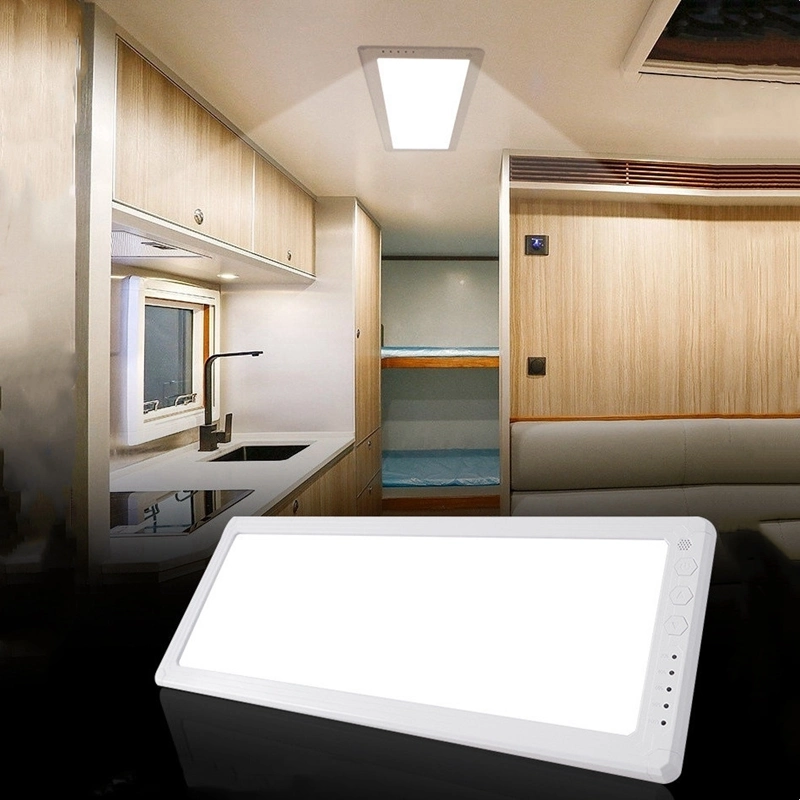 12V-30V 15W luz do painel para interior da luz LED RV Marine Iluminação de barcos com luz branca do teto do teto interior