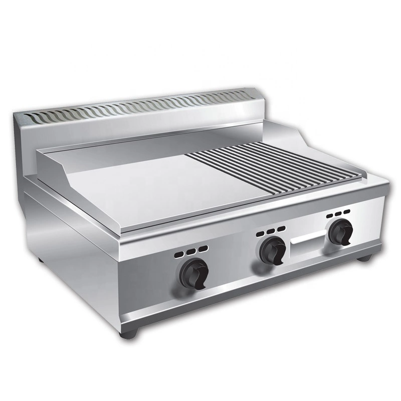 Core PRO Compteur de gaz de cuisine haut de la plaque chauffante Charbroilers 48'' Griddle