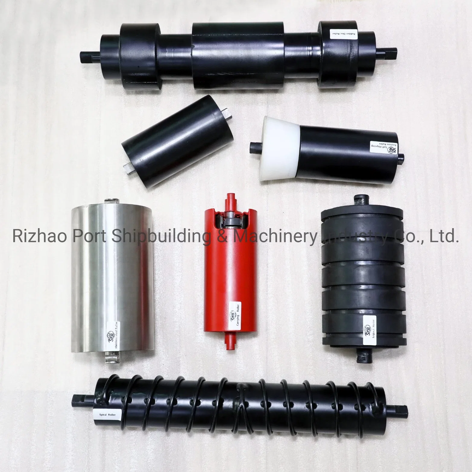 SPD Belt Conveyor Parts of Roller, Idler for Mine, Port, Cement Industries