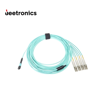 MTP to 4X LC-Dulplex Om3 Multi Mode Xxx Meter MPO/MTP Breakout Cable