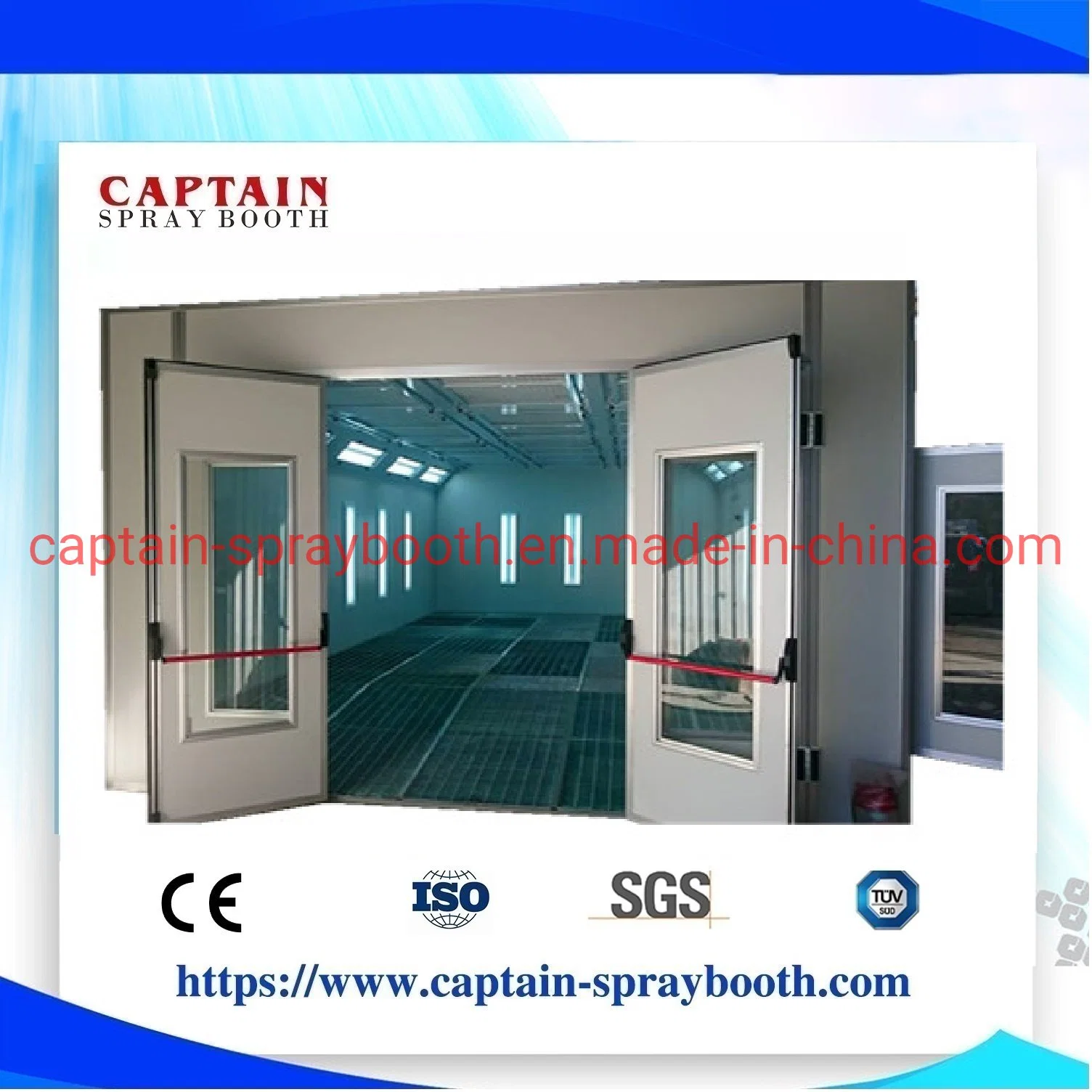 Spray Booth / Paint Booth with Heat Recovery System