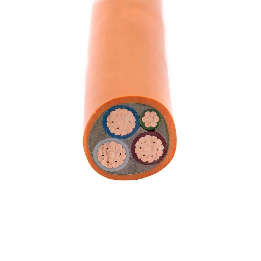 Underground Electric Wire Power Cable 4 Cores 16/35/50mm2 Copper/Aluminum XLPE Armoured Power Cable