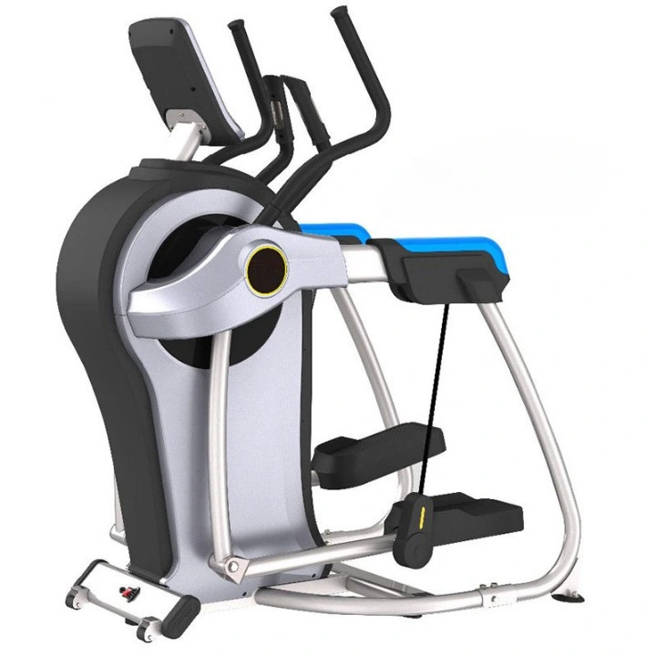 Black Blue Gym Fitness Exercise Equipment Magnetic Home Use Elliptical Machine