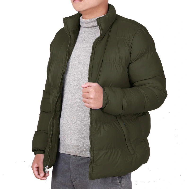 Men's Down & Winter Fresh Style Jacket Apparel Customize Full Zipper Wear