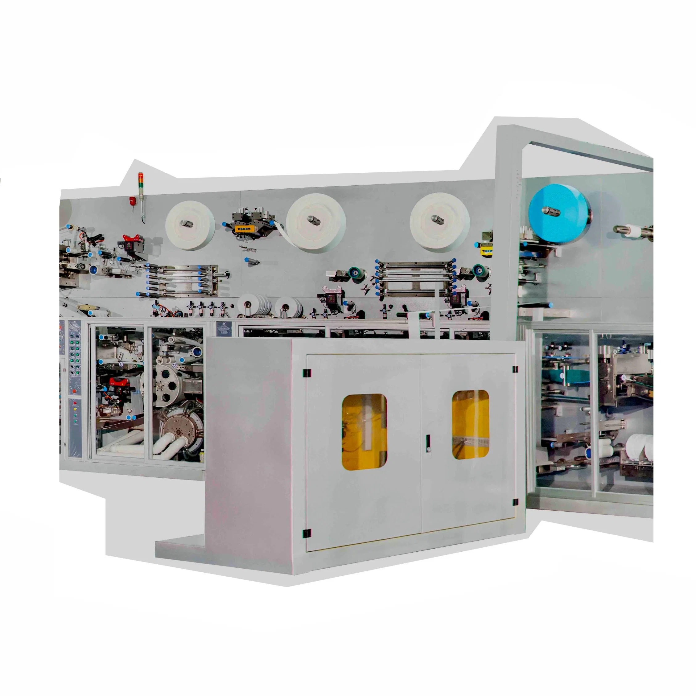 China Sanitary Napkin Packing Machine with Longitudinal Folding System